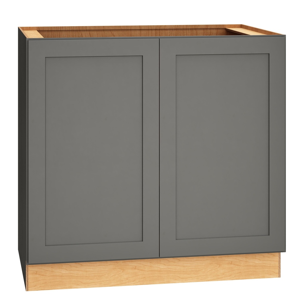 Omni Full Height Base Double Door 36 - Graphite