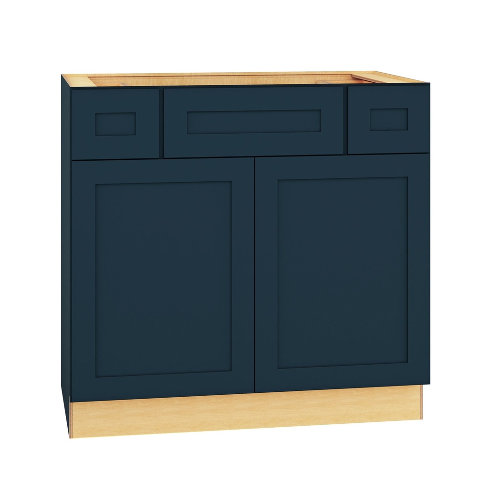 Omni Vanity Sink 2 Drawer Base 36"" Wide - Admiral