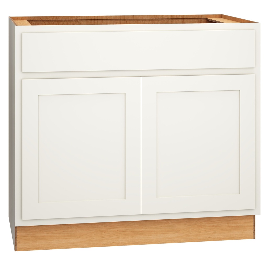 Classic Vanity Sink Base 36 x 32 1/2 - Snow