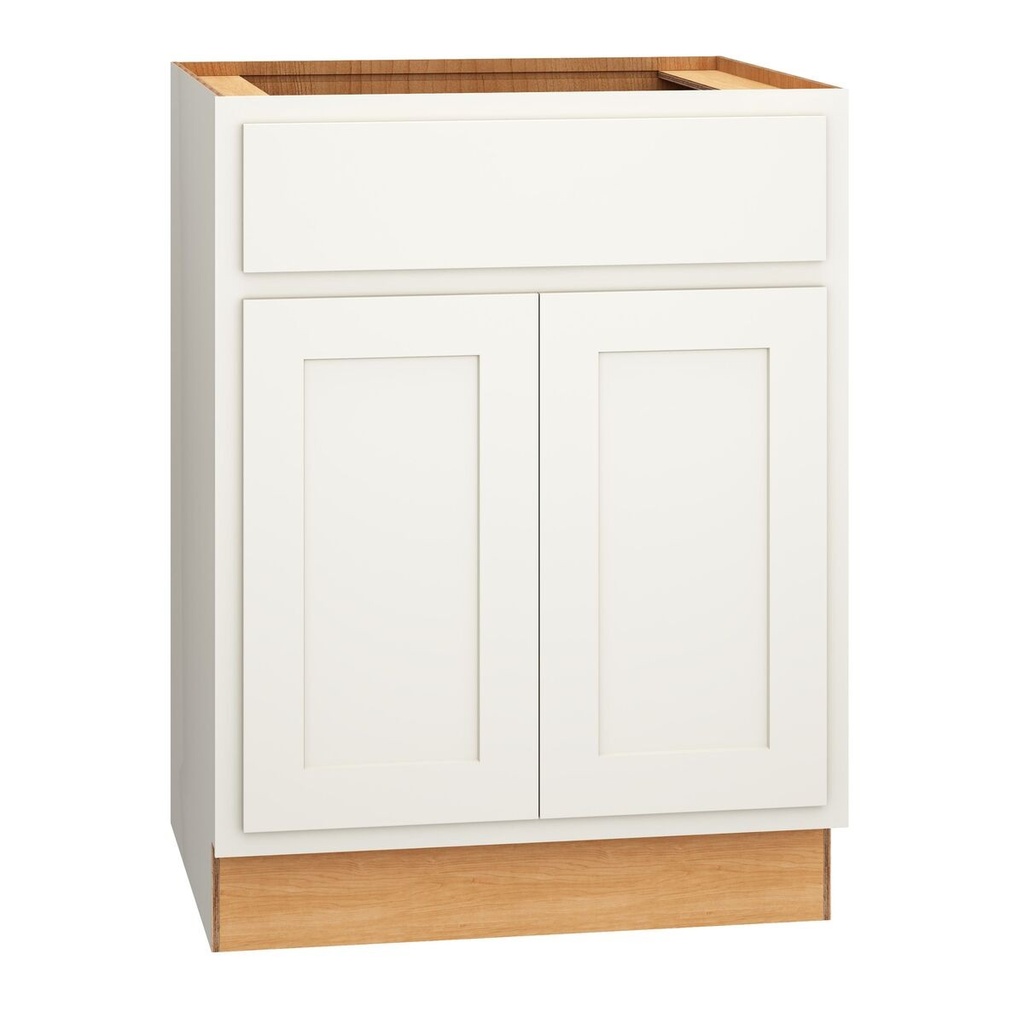 Classic Vanity Sink Base 24 x 32 1/2 - Snow
