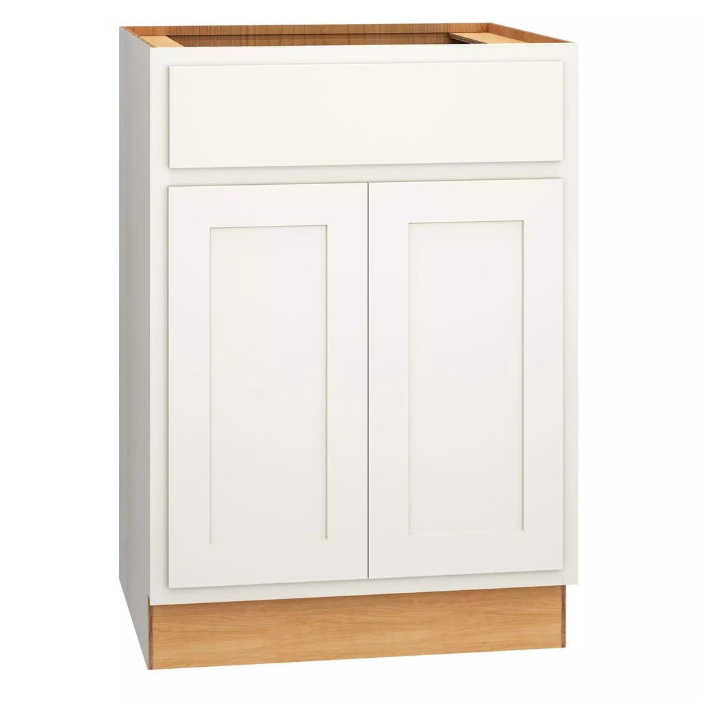 Classic Vanity Sink Base 24 - Snow