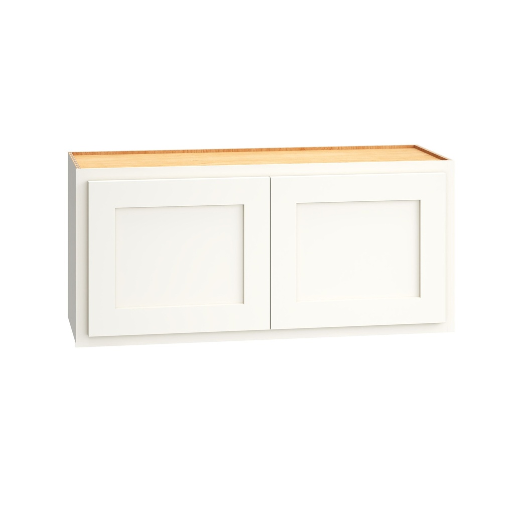 Classic Wall Double Door 33 x 15 - Snow