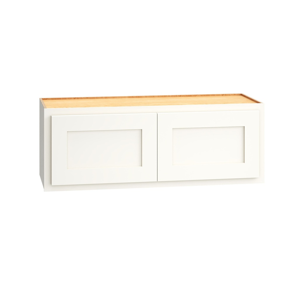 Classic Wall Double Door 33 x 12 - Snow