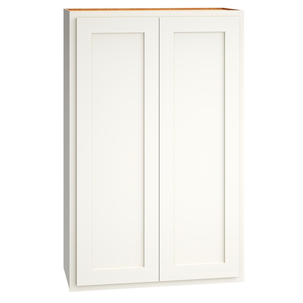 Classic Wall Double Door 27 x 42 - Snow