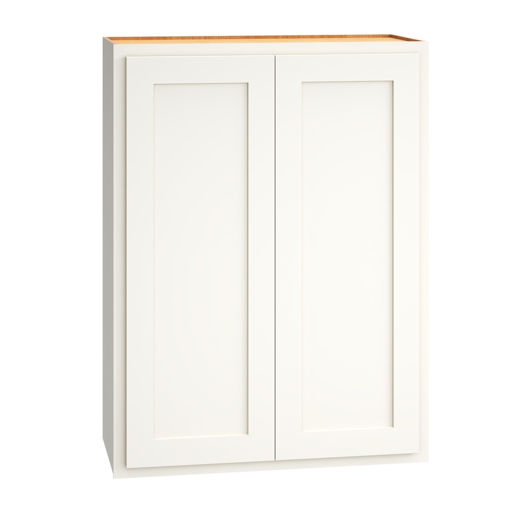 Classic Wall Double Door 27 x 36 - Snow