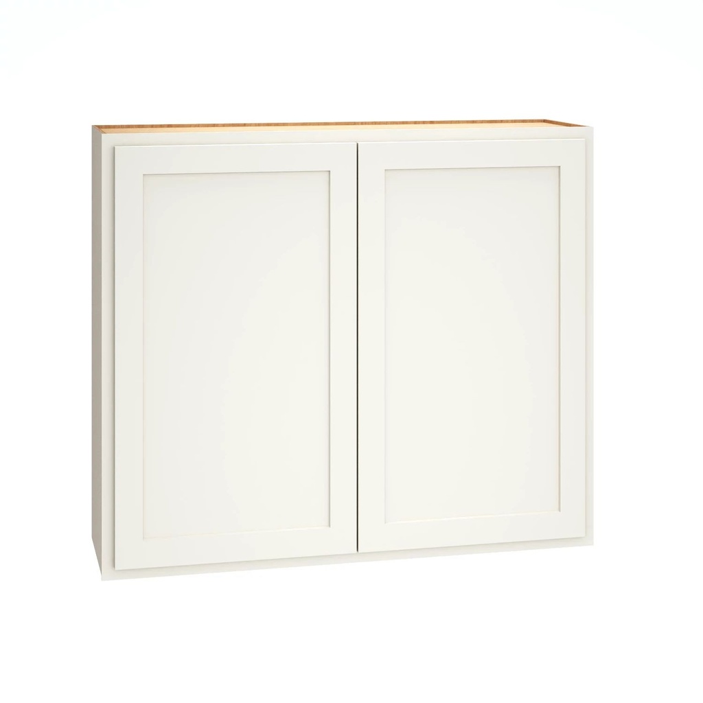 Classic Wall Double Door 42 x 36 - Snow