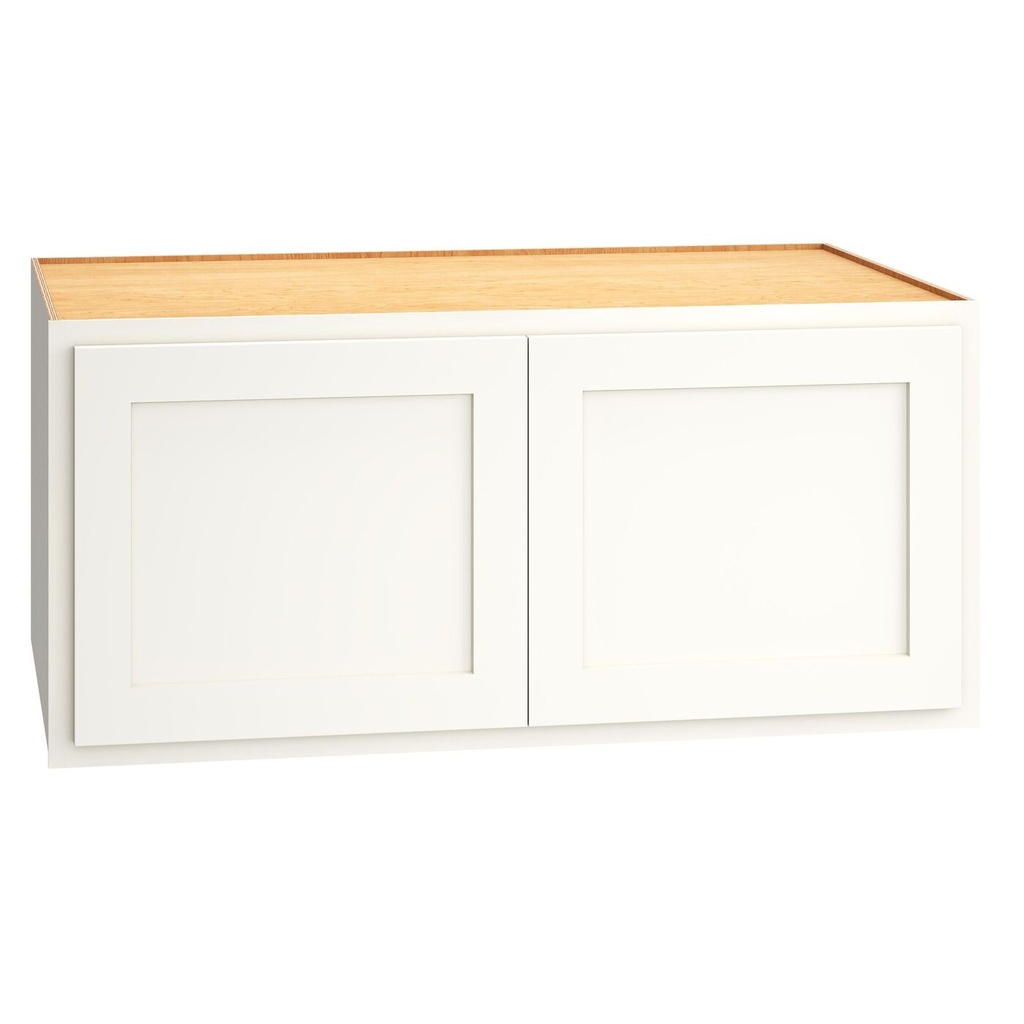 Classic Wall Double Door 39 x 18 x 24 - Snow