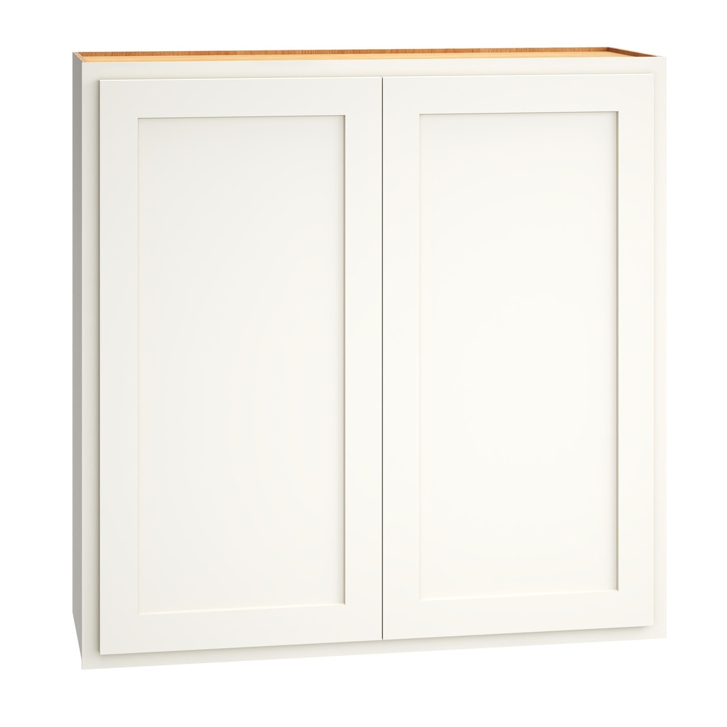 Classic Wall Double Door 36 x 36 - Snow