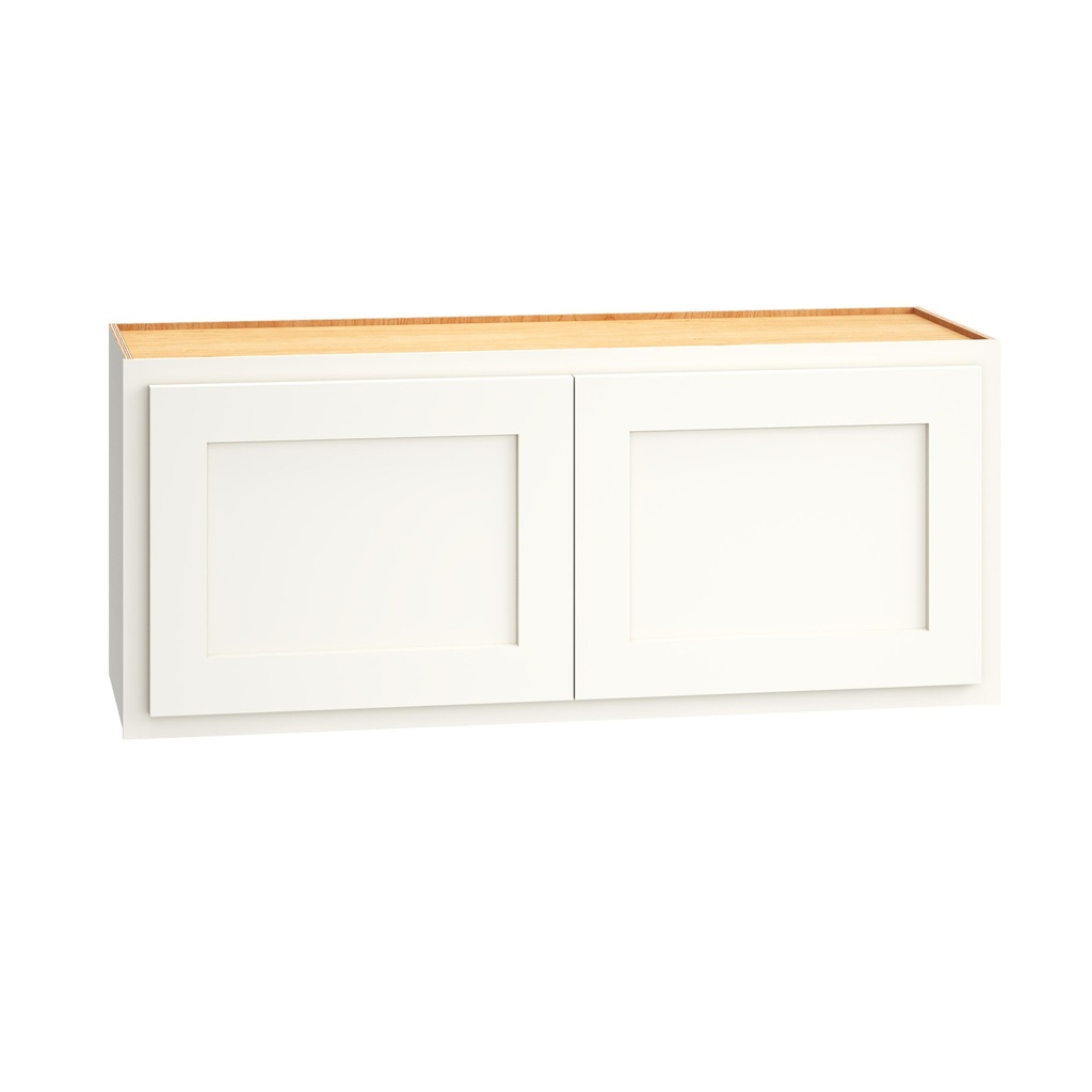 Classic Wall Double Door 36 x 15 - Snow