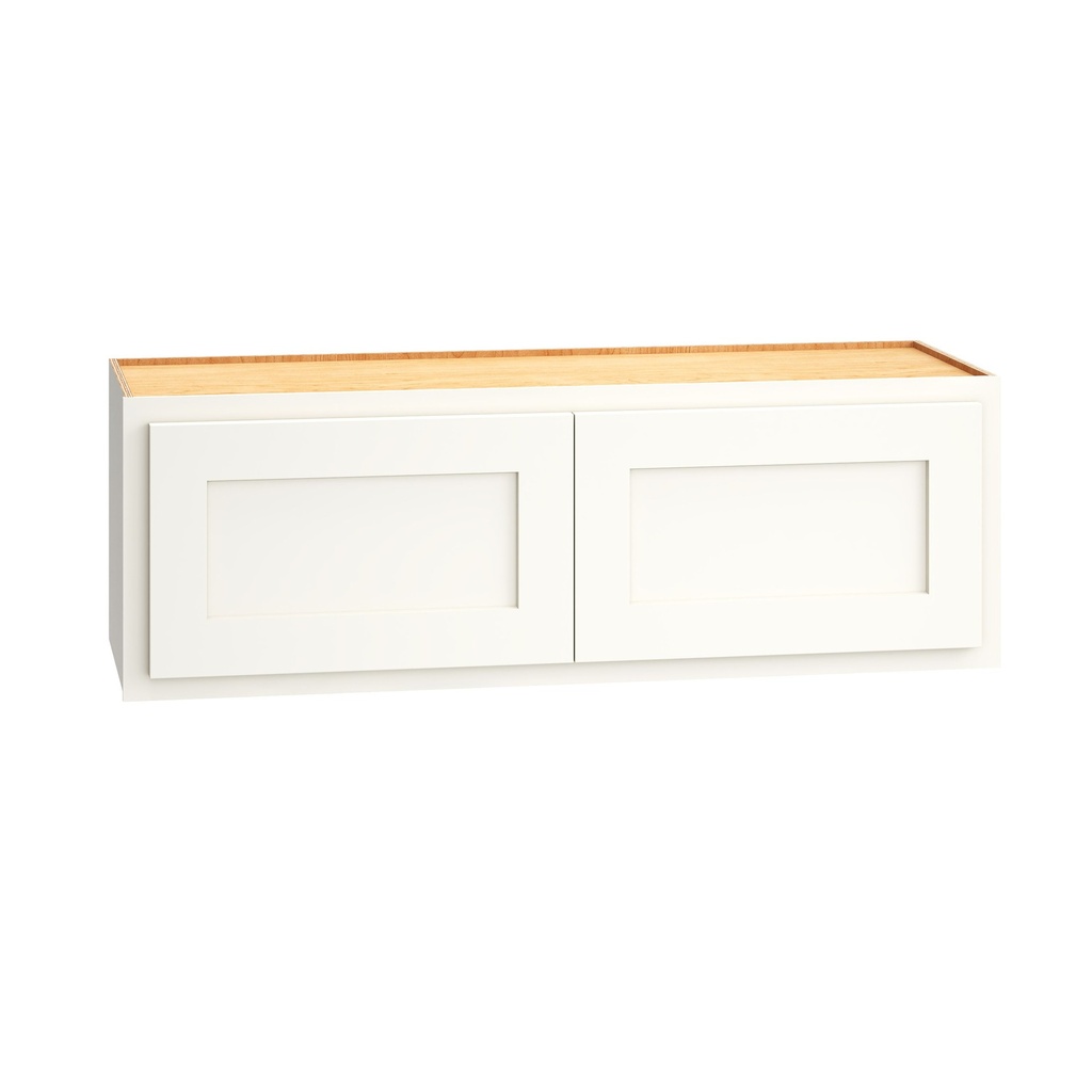 Classic Wall Double Door 36 x 12 - Snow