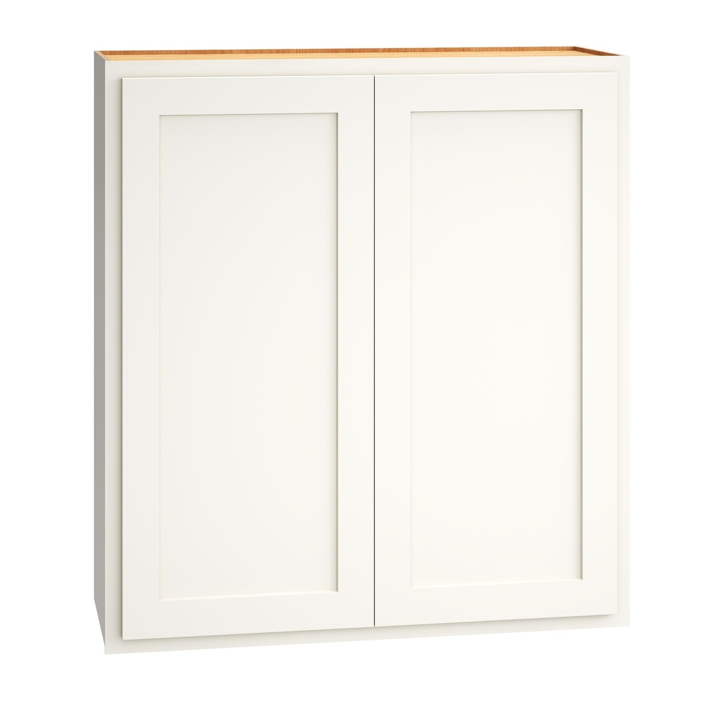 Classic Wall Double Door 33 x 36 - Snow