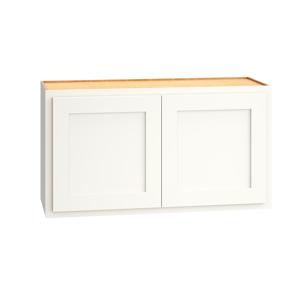 Classic Wall Double Door 33 x 18 - Snow