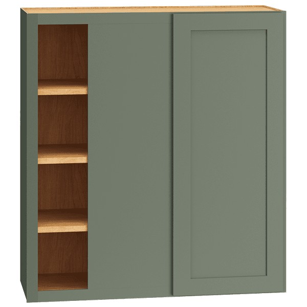 Omni Wall Corner Single Door 36 x 39 - Rosemary