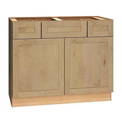 Omni Vanity Sink 2 Drawer Base 42"" Wide - Hammock