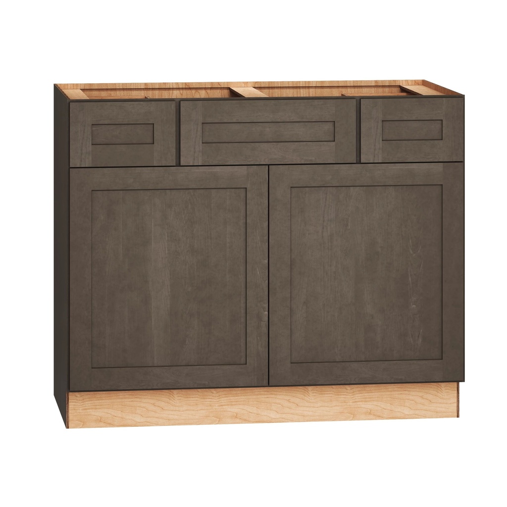 Omni Vanity Sink 2 Drawer Base 42"" Wide - Beachwood