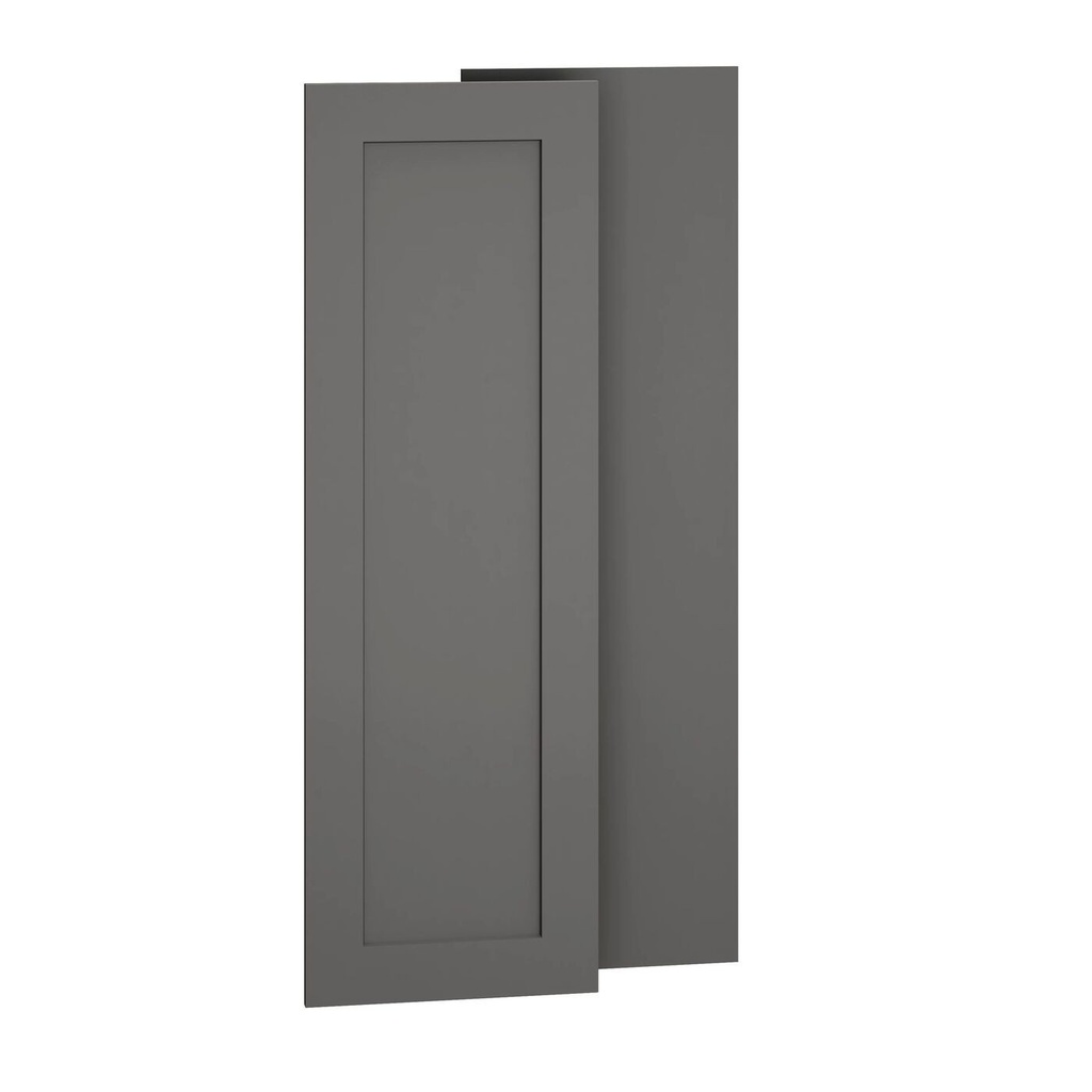 Omni Wall End Decorative Door Panel Kit 11 1/4 x 36 - Graphite