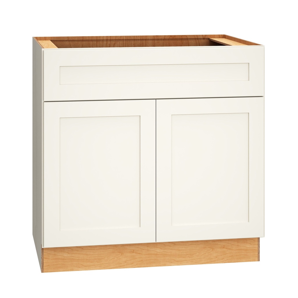 Omni Universal Design Base Single Door 33 x 24 x 32.5 - Snow