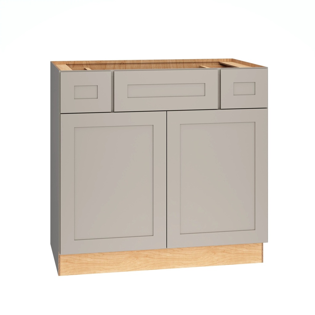 Omni Vanity Sink 2 Drawer Base 36"" Wide - Mineral
