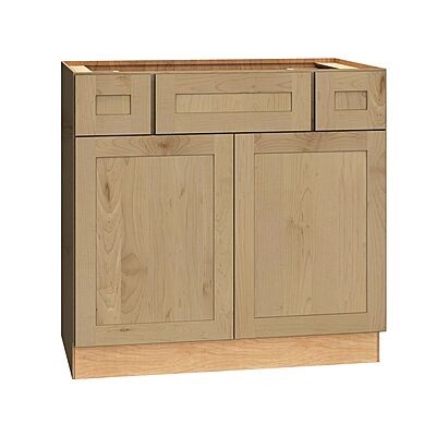 Omni Vanity Sink 2 Drawer Base 36"" Wide - Hammock