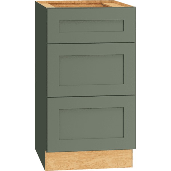 Omni Vanity 3 Drawer Base 18 x 32 1/2 - Rosemary