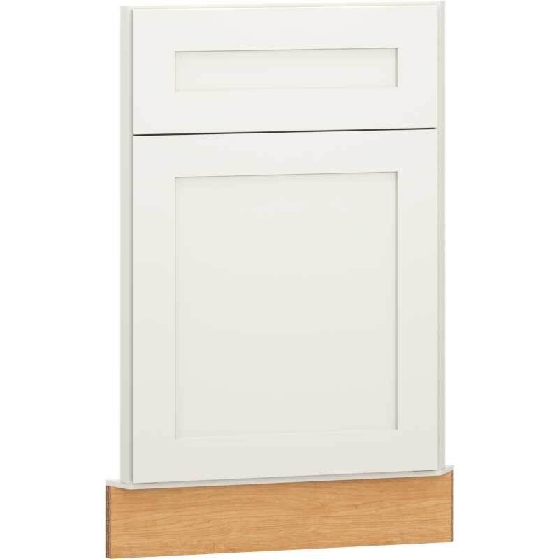 Omni Single Door Angled Corner Sink Front 36" - Snow