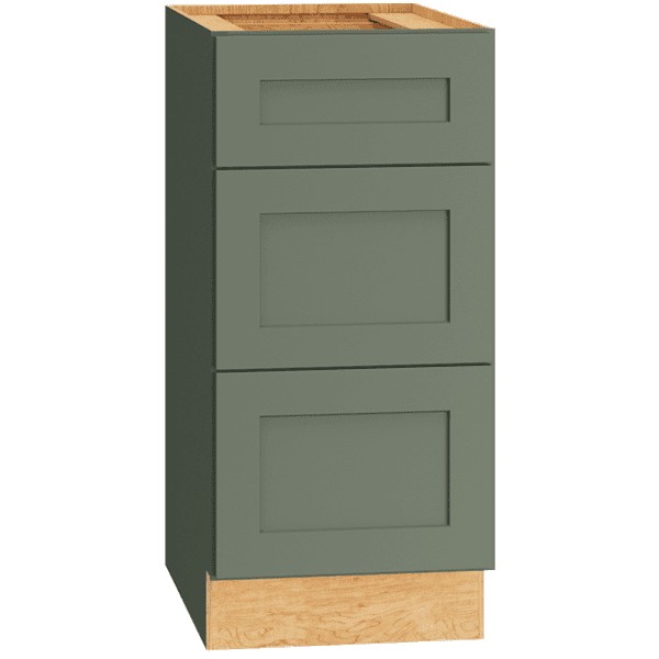 Omni Vanity 3 Drawer Base 15 x 32 1/2 - Rosemary