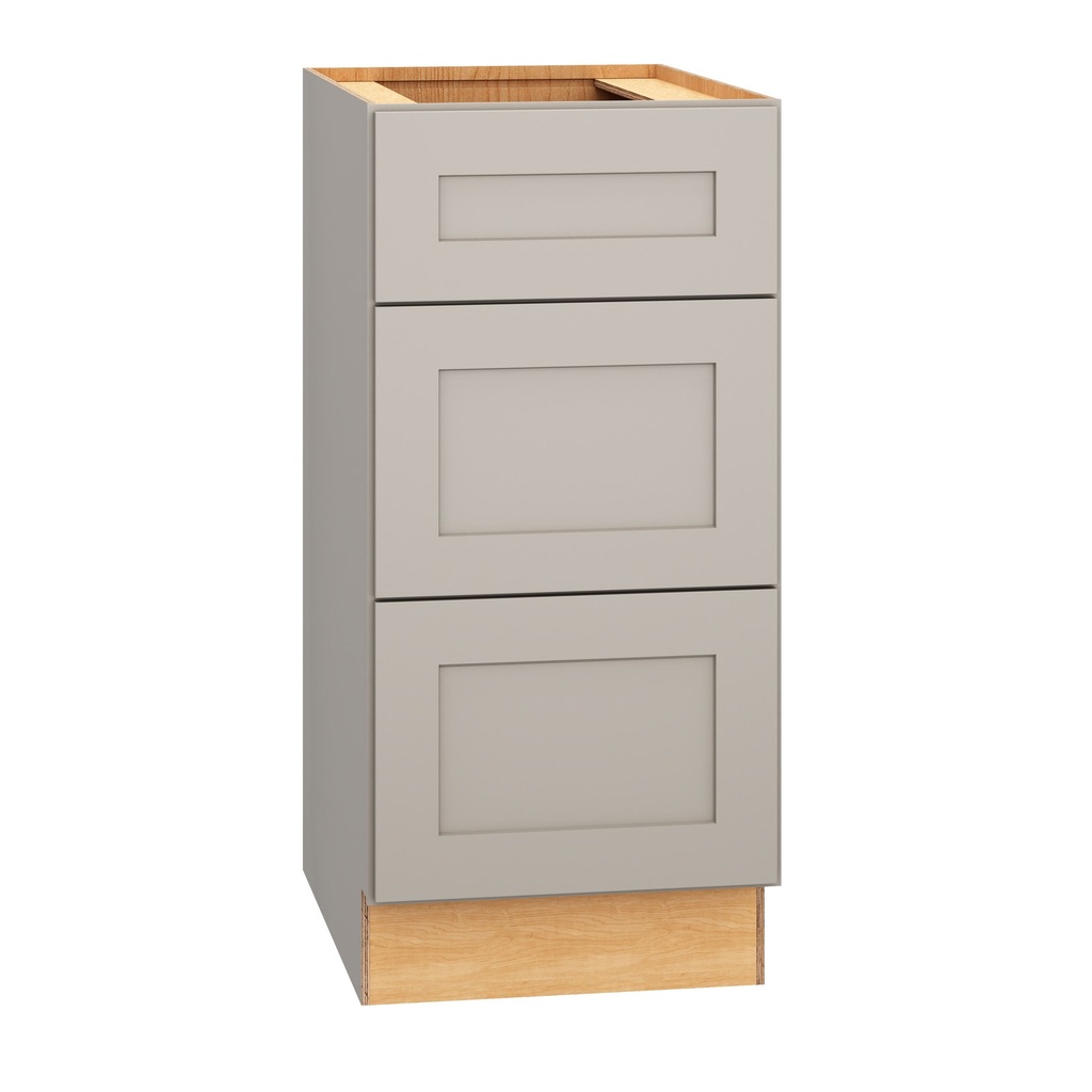 Omni Vanity 3 Drawer Base 15 x 32 1/2 - Mineral