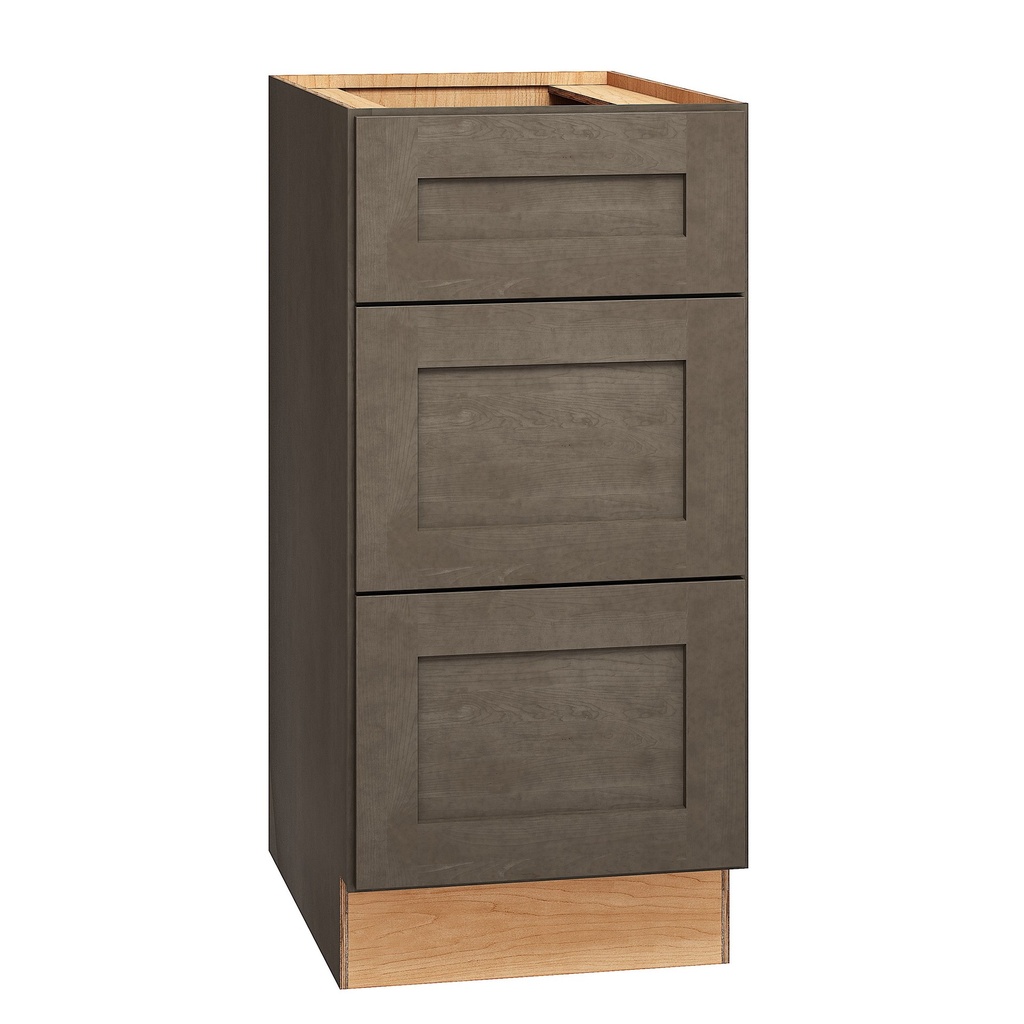 Omni Vanity 3 Drawer Base 15 x 32 1/2 - Beachwood