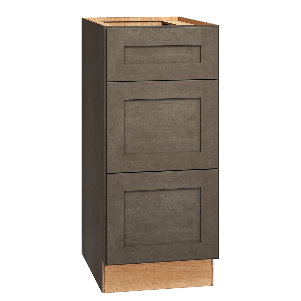 Omni Vanity 3 Drawer Base 15 - Beachwood