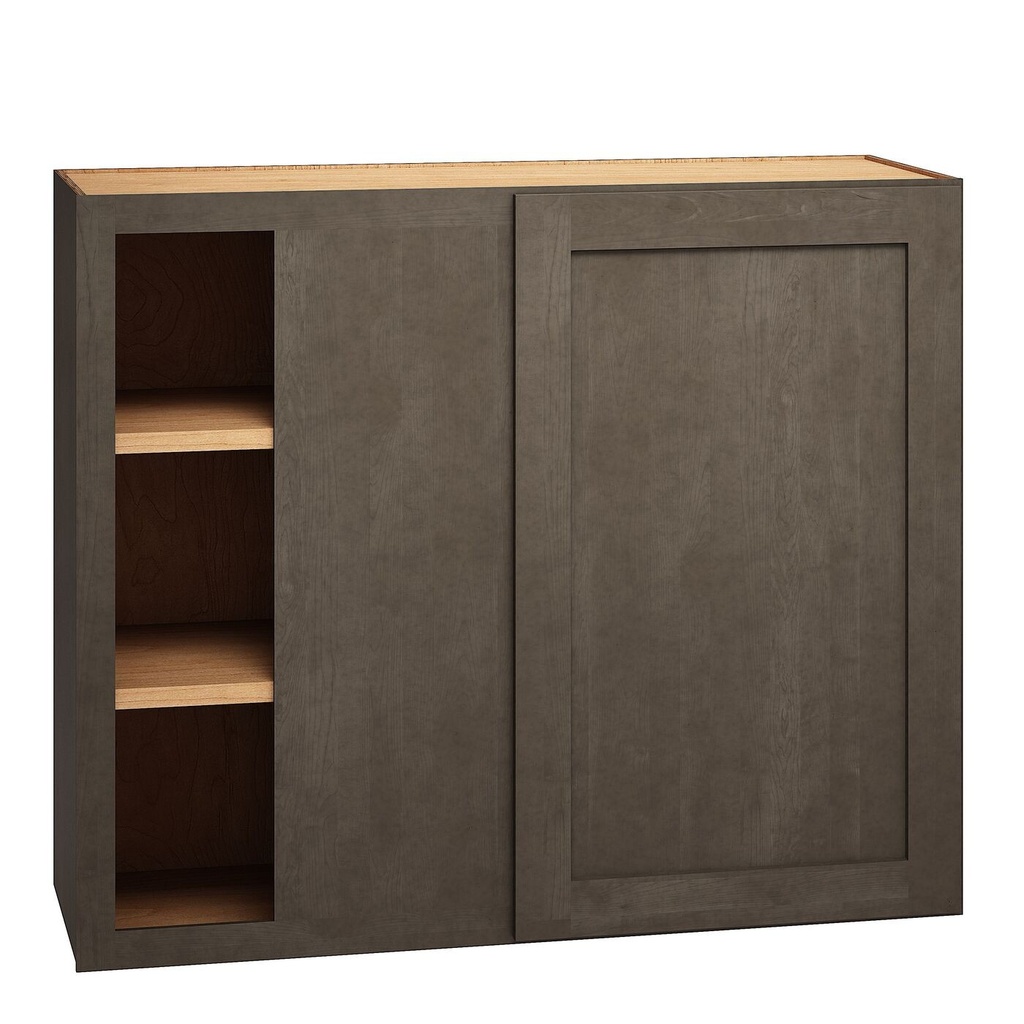 Omni Wall Corner Single Door 36 x 30 - Beachwood