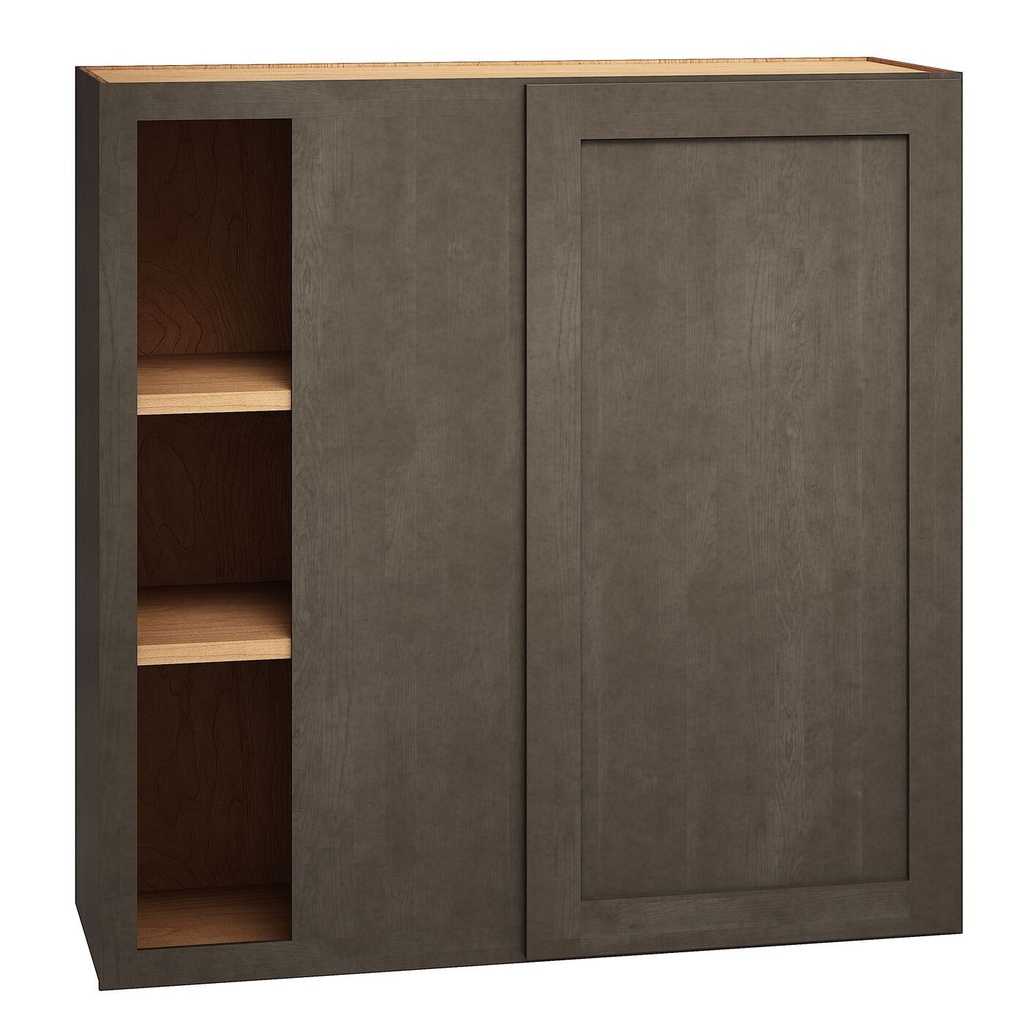Omni Wall Corner Single Door 36 x 36 - Beachwood