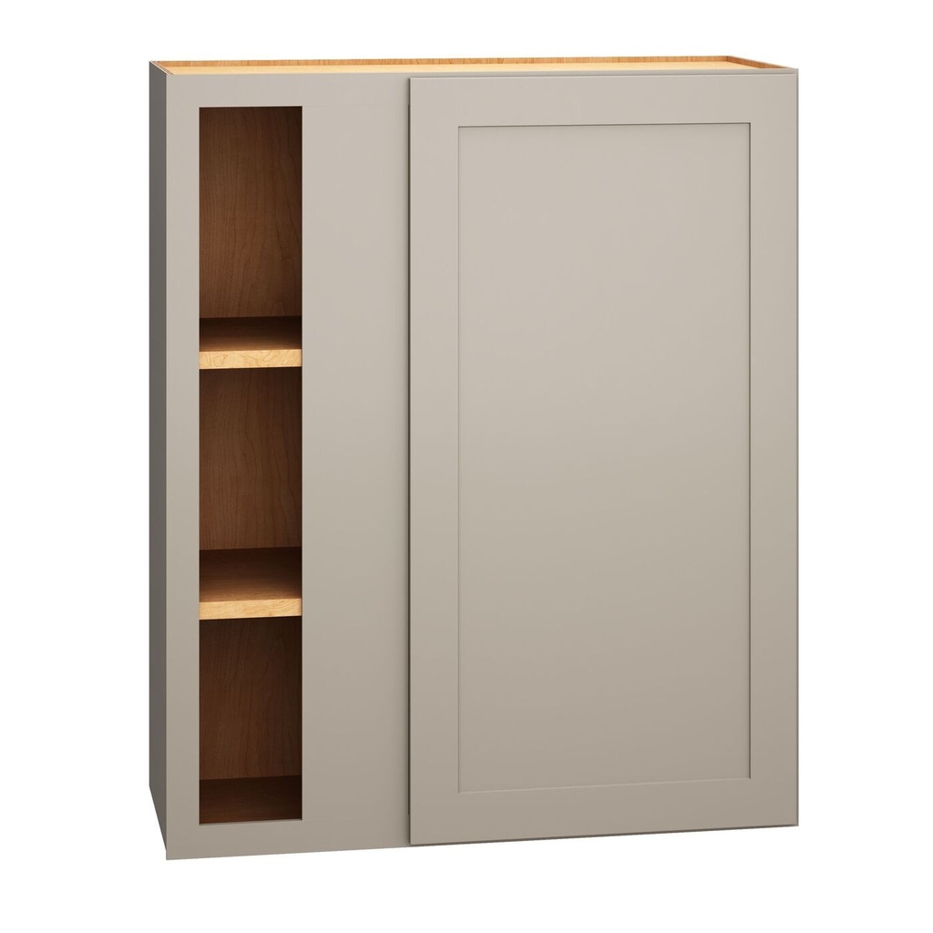 Omni Wall Corner Single Door 30 x 36 - Mineral