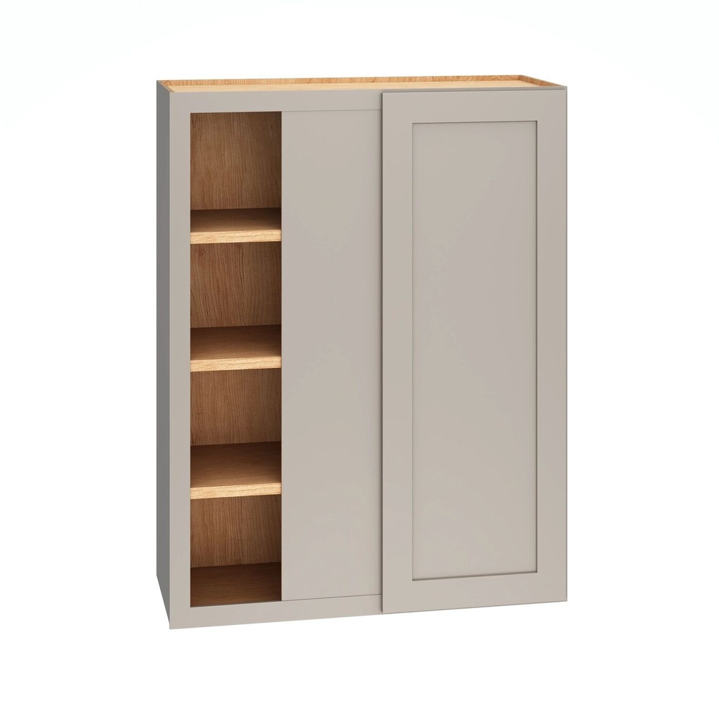 Omni Wall Corner Single Door 30 x 39 - Mineral