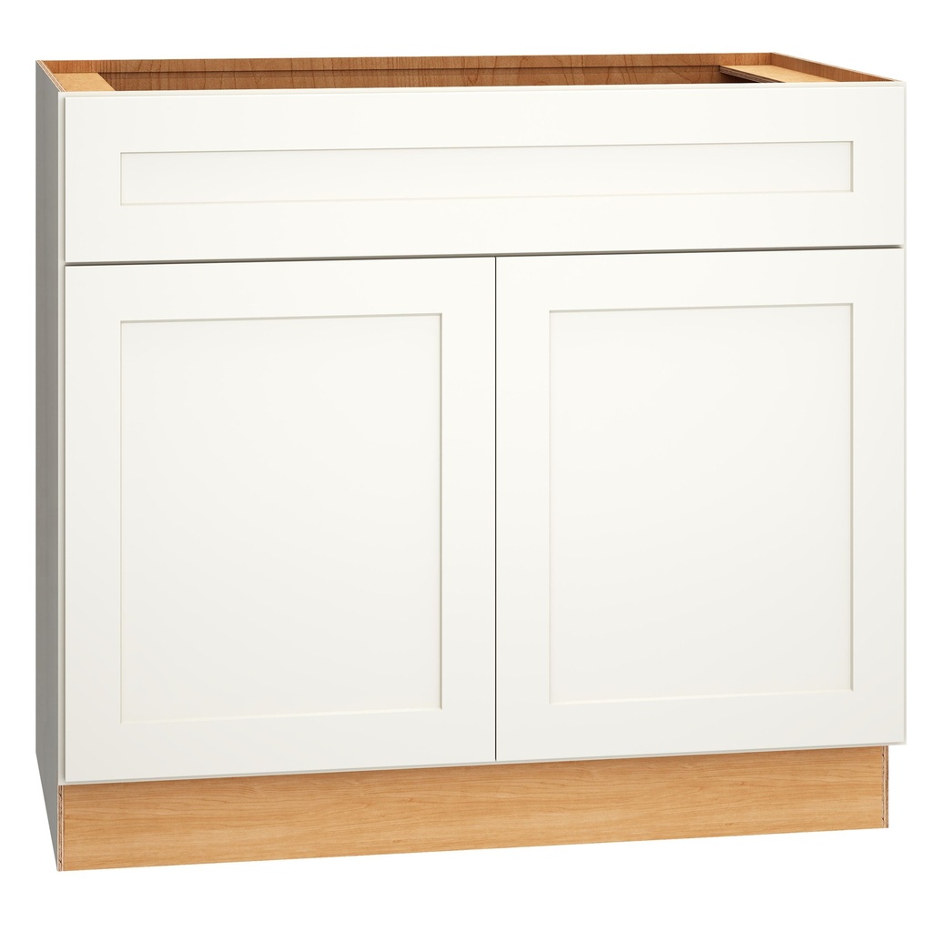 Omni Vanity Sink Base 36 x 32 1/2 - Snow