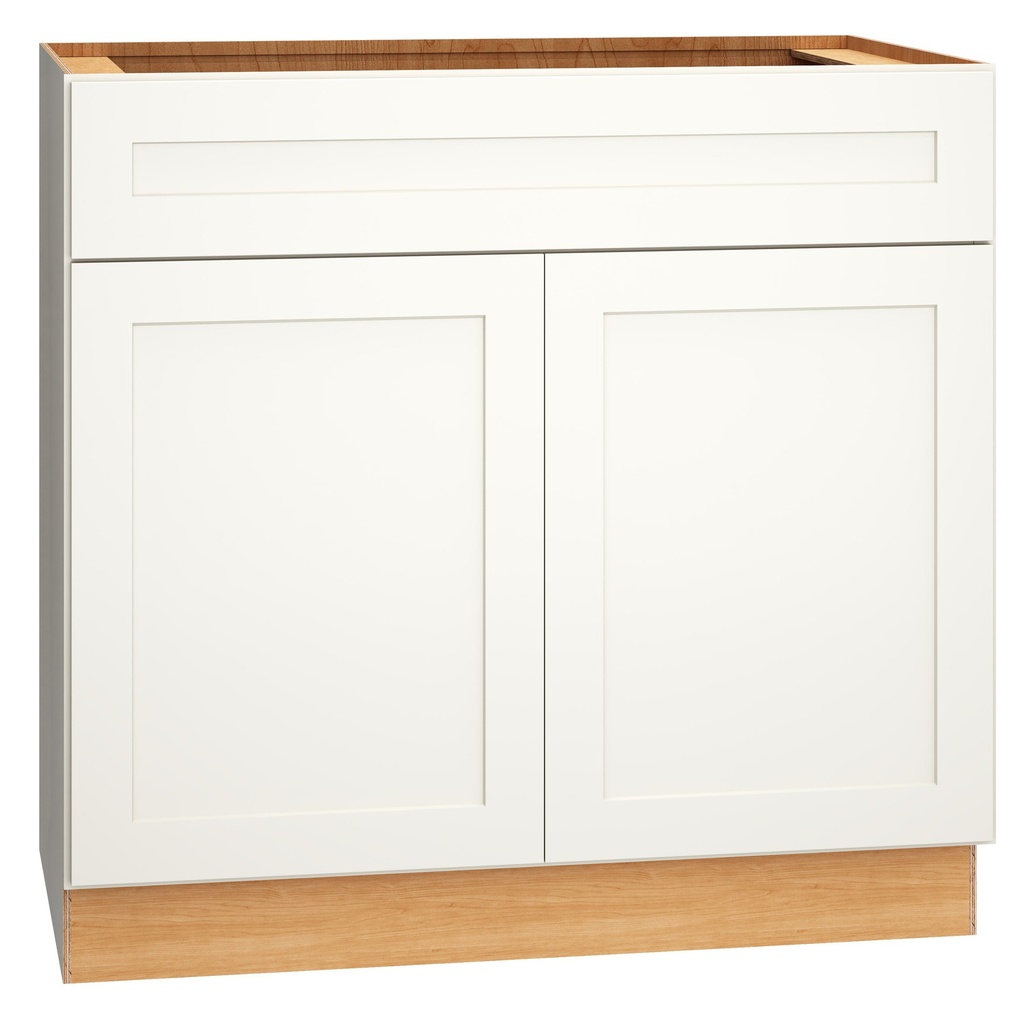 Omni Vanity Sink Base 36 - Snow