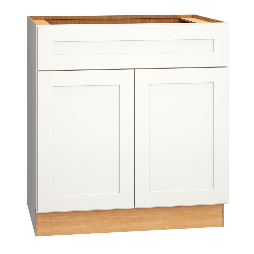 Omni Vanity Sink Base 30 x 32 1/2 - Snow