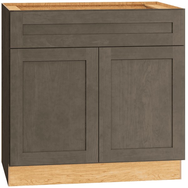 Omni Vanity Sink Base 33"" Wide - Beachwood