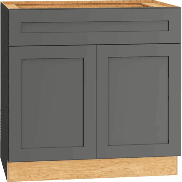 Omni Vanity Sink Base 33"" Wide - Graphite