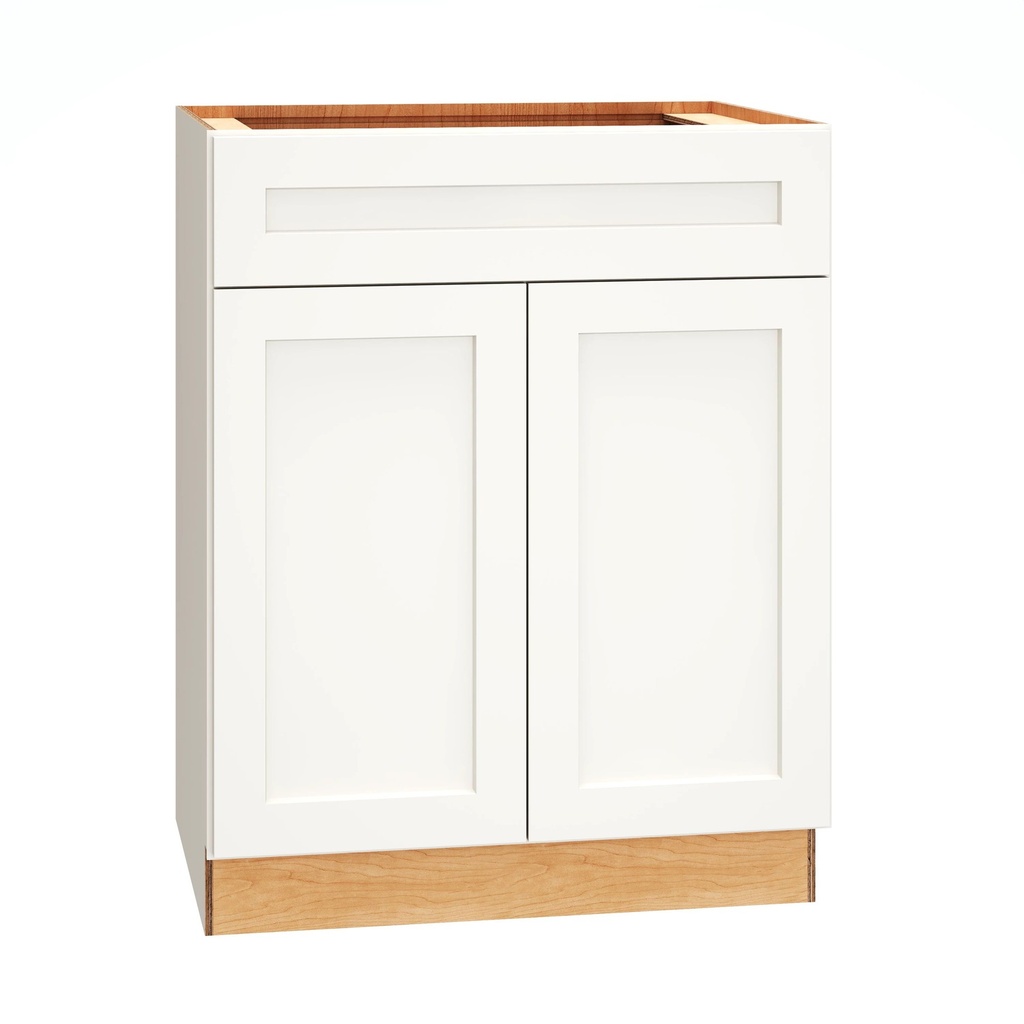 Omni Vanity Sink Base 27 - Snow