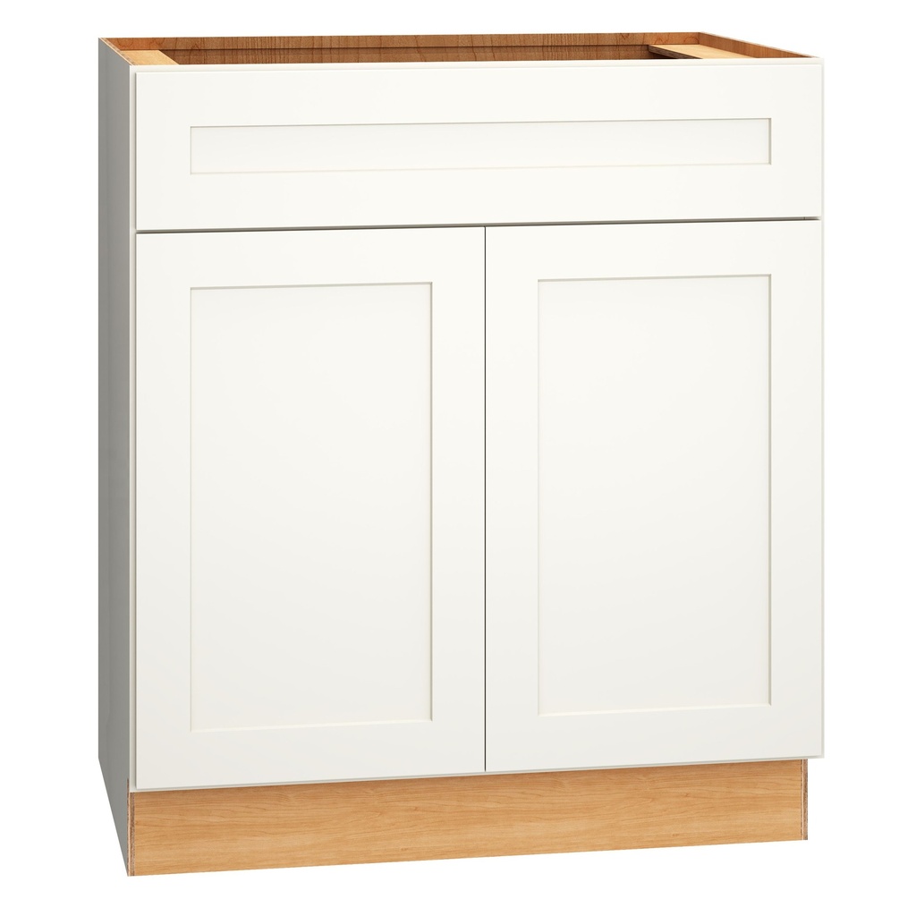 Omni Vanity Sink Base 30 - Snow