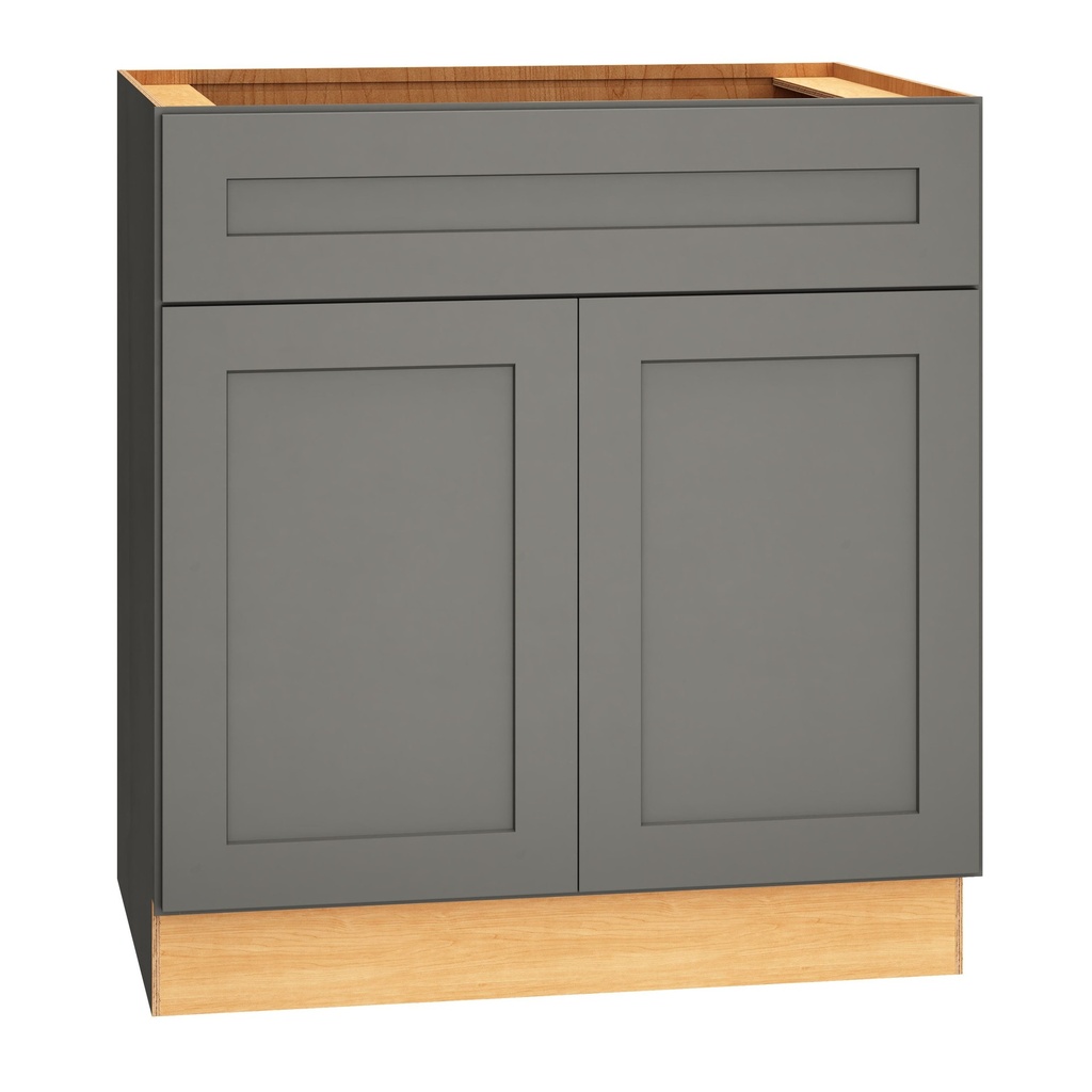 Omni Vanity Sink Base 30 x 32 1/2 - Graphite