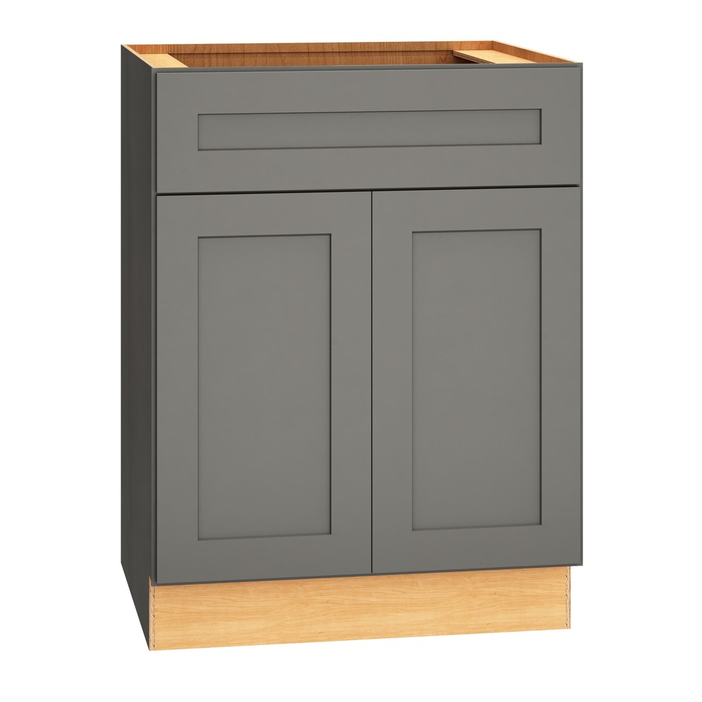 Omni Vanity Sink Base 24 x 32 1/2 - Graphite