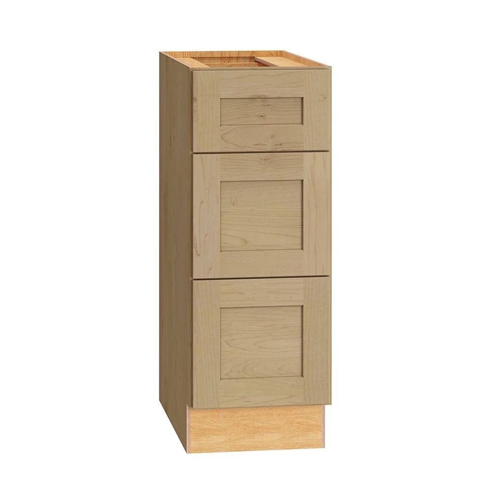 Omni Vanity 3 Drawer Base 12 x 32 1/2 - Hammock