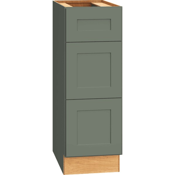Omni Vanity 3 Drawer Base 12 - Rosemary