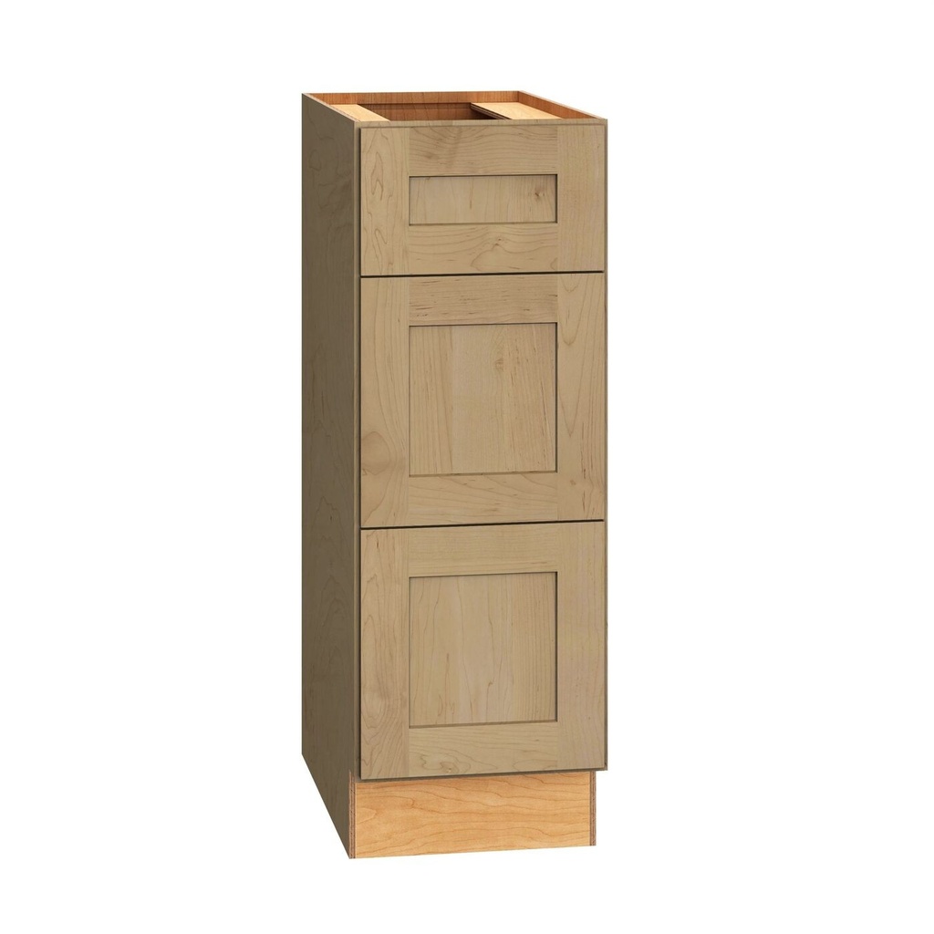 Omni Vanity 3 Drawer Base 12 - Hammock