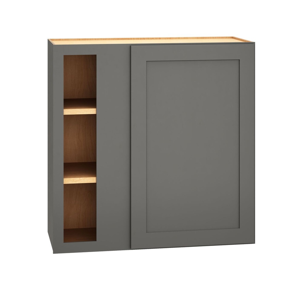 Omni Wall Corner Single Door 30 x 30 - Graphite
