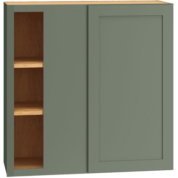 Omni Wall Corner Single Door 36 x 36 - Rosemary