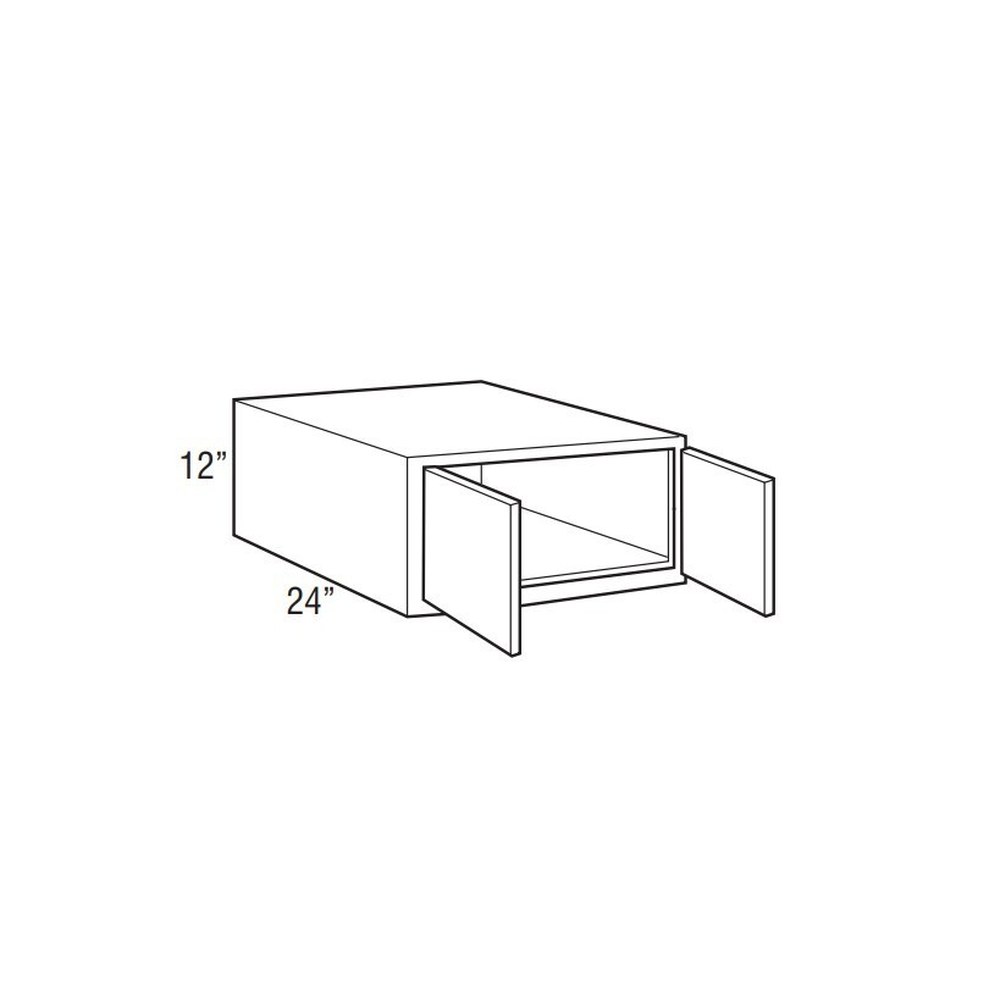 Omni Wall Double Door 37" High - Mineral