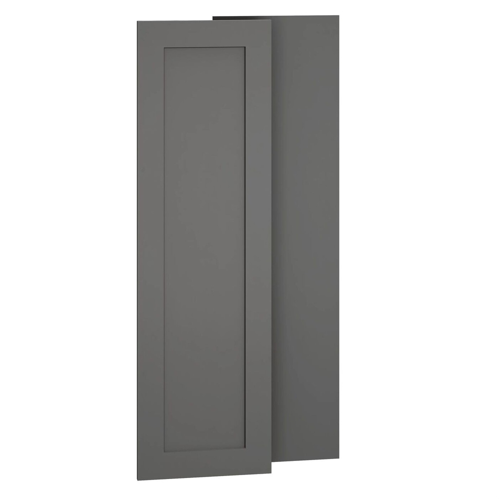 Omni Wall End Decorative Door Panel Kit 11 1/4 x 39 - Graphite