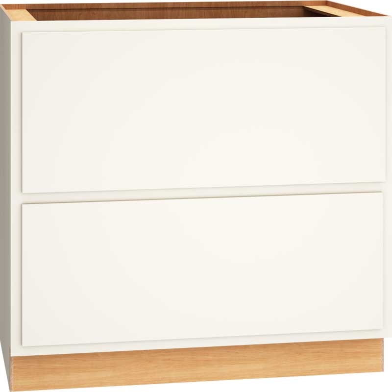 Classic 2 Drawer Base 36 - Snow